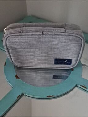 VTG Continental airlines business first travel Hanging amenity cosmetic Bag